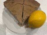 A picture of Vegan Buckwheat Lemon Cake🍋🍰.