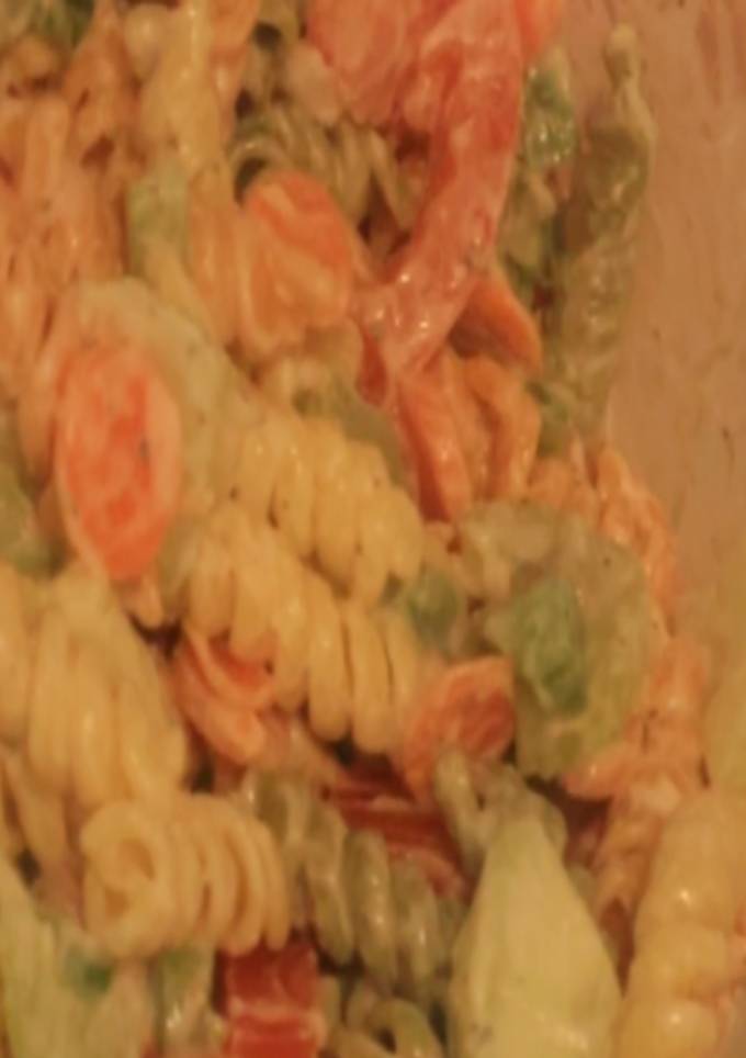 A picture of Vegetable Garden Rotini Salad.