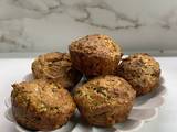 A picture of Tasty Vegan-friendly Zucchini Muffins.