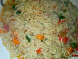 A picture of Vegetable noodles.