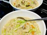 A picture of Creamy Pork Sopas.