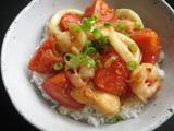 A picture of Seafood & Tomato Rice Bowl.