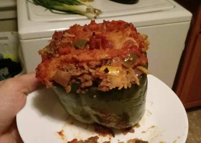 A picture of Stuffed Peppers & Vegetables.