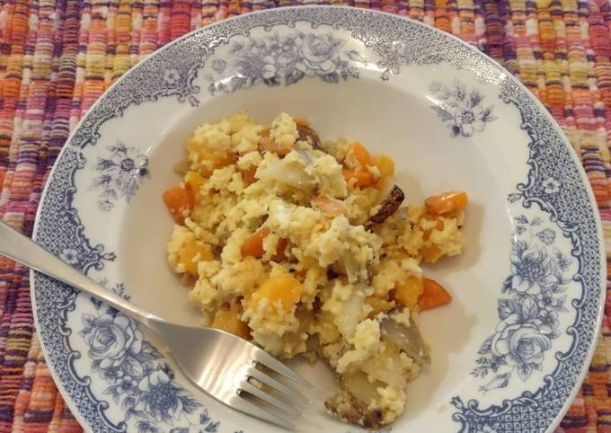 A picture of Vegetable Egg Scramble.