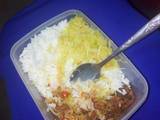 A picture of Rice with cabbage#authors contest#.