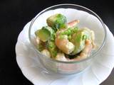 A picture of Prawns & Avocado Salad with Wasabi Mayo.