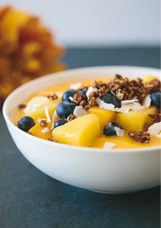 A picture of Best Ever Mango Smoothie Bowl.