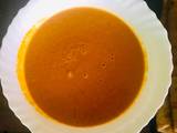 A picture of Baked tomato soup.