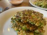 A picture of Fridge Raid Pancakes (Vegetable Fritters) - GF.