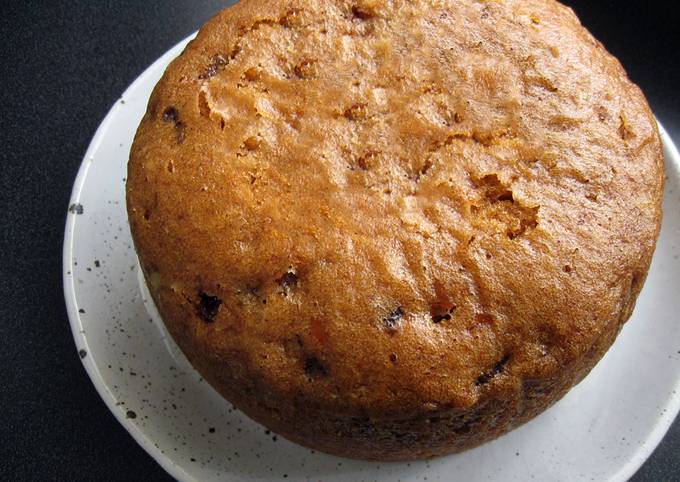 A picture of Betty’s Plum & Carrot Pudding (Steamed Cake).