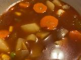 A picture of Simple Slow Cooker Vegetable Soup.