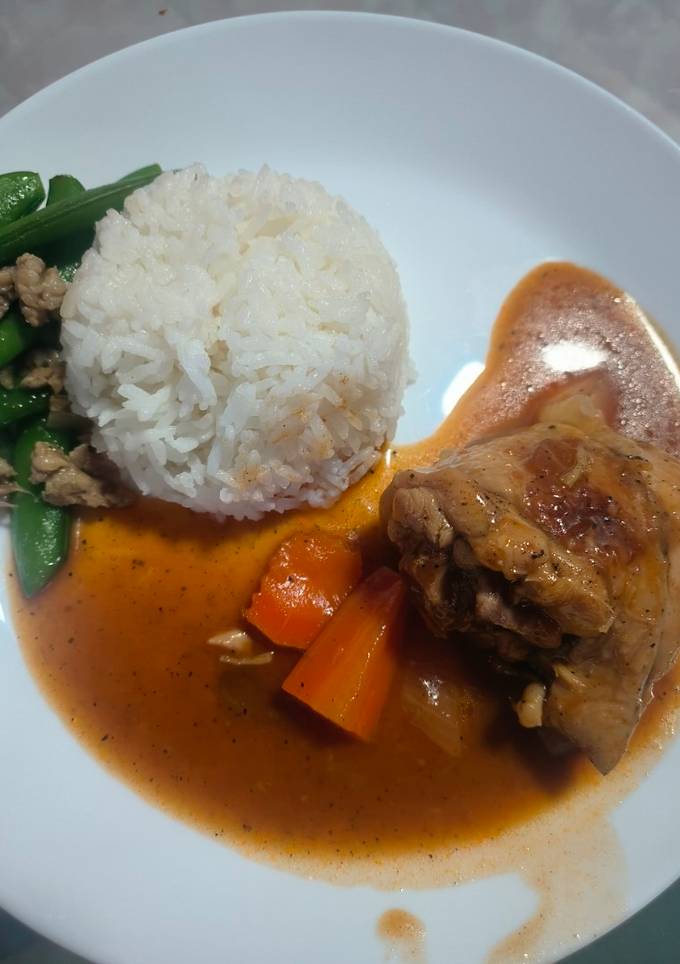 รูปของ ไก่ตุ๋นน้ำแดง