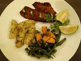 A picture of Pan Fried Fish with Garden Fresh Vegetables#themechallenge.