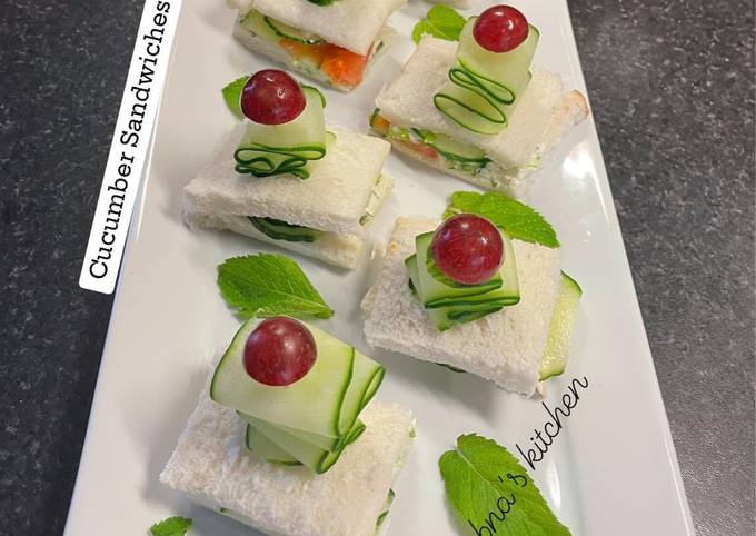 A picture of Cucumber Sandwiches:.