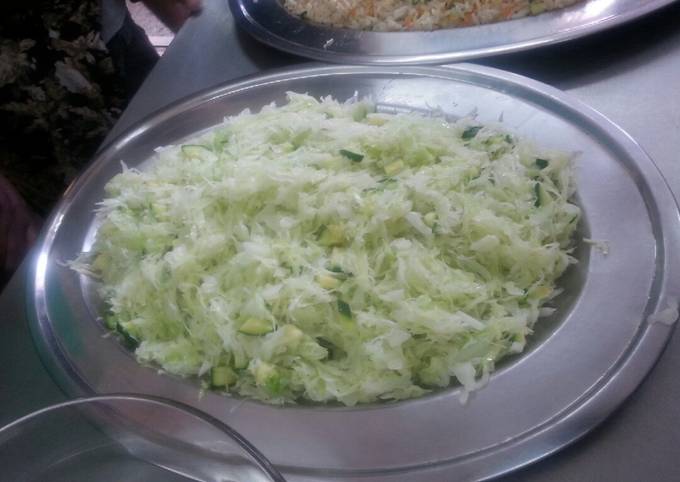 A picture of Steamed Cabbage#Weeklyjikonichallenge.