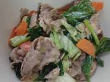 รูปของ ผัดผักรวมหมู