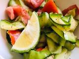 A picture of Zucchini Salad.