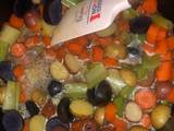 A picture of Vegetable soup.