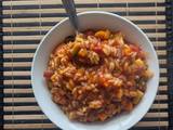 A picture of One-Pot Tomato Orzo.