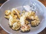 A picture of Cauliflower tempura.