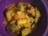 A picture of Courgette tomato stew.