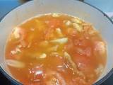 A picture of Tomato Egg Soup.