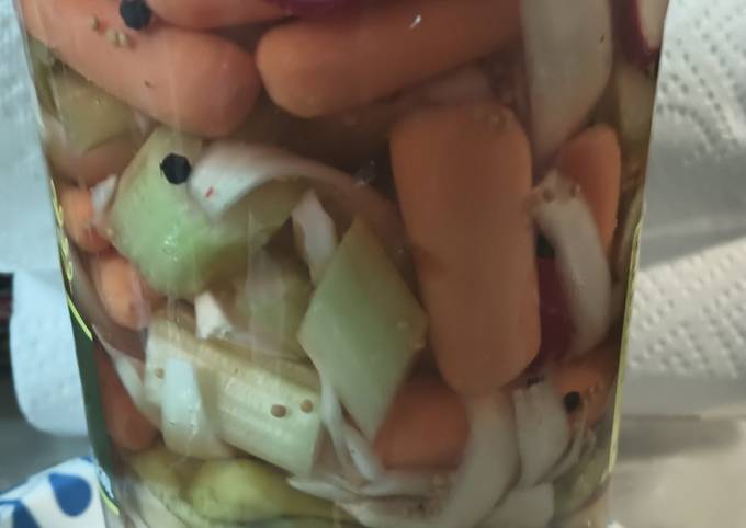 A picture of Pickled with Cognac and Vinegar.