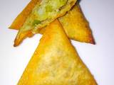 A picture of Mix vegetables samosa.