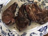 A picture of California Farm Marinaded Rosemary and Garlic Lamb Chops.