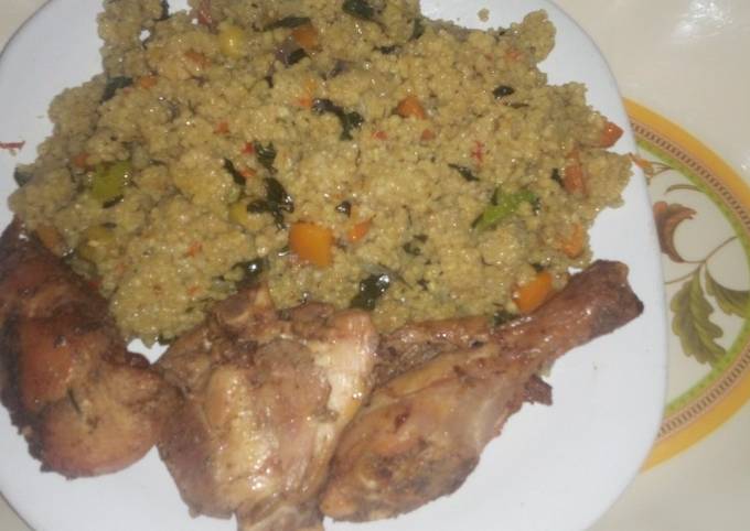 A picture of Vegetable cous-cous.