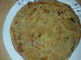 A picture of Carrot-dhania chapatis # vegetable contest#.