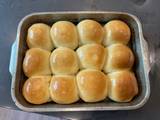 A picture of Best ever soft fluffy dinner rolls. WOOOOOWEEE.