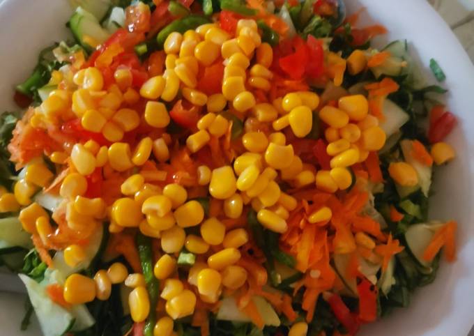 A picture of Vegetable salad.