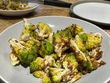 A picture of Air fried Romanesco Broccoli.