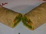 A picture of Vegetable Wrap.