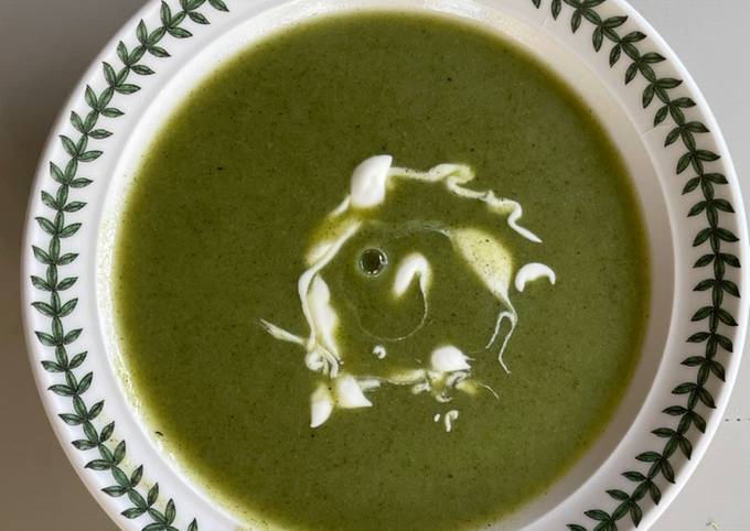 A picture of Quick Broccoli Soup.