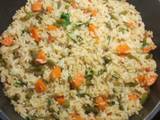 A picture of Vegetable Rice #myuniquericerecipecontest #Authormarathon.