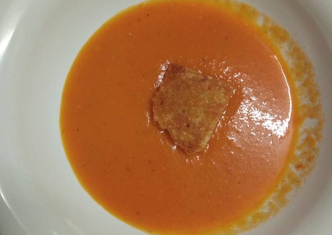 A picture of Tomato soup.