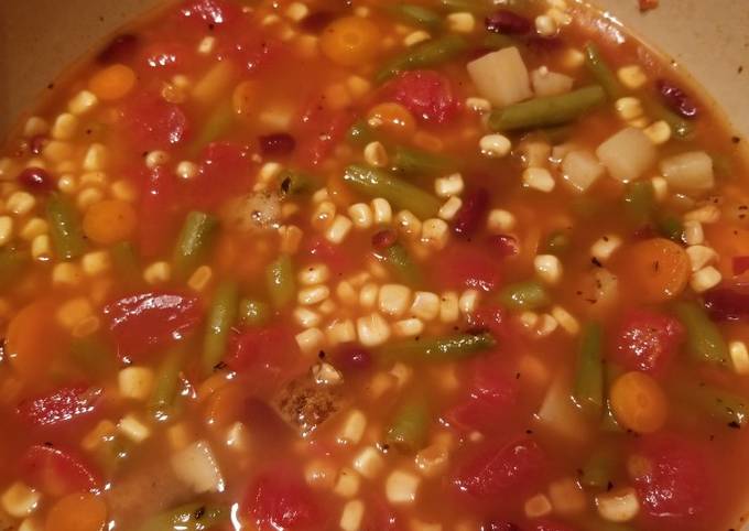 A picture of Vegetable Soup.