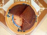 A picture of Chocolate sponge cake.