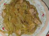 A picture of Chicken cabbage stew#4weeks challenge.