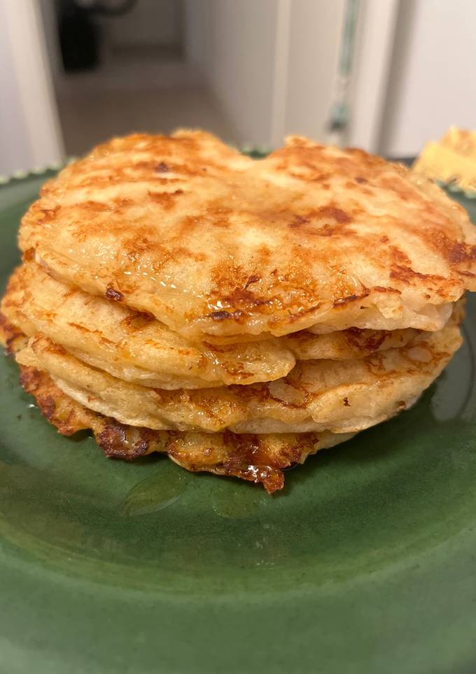 A picture of Cottage Cheese Pancakes.