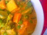 A picture of Veggie Korma.