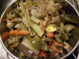 A picture of #zerowaste vegetable broth.