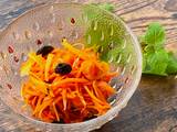 A picture of Persimmon and Dried Fruit Carrot Salad.