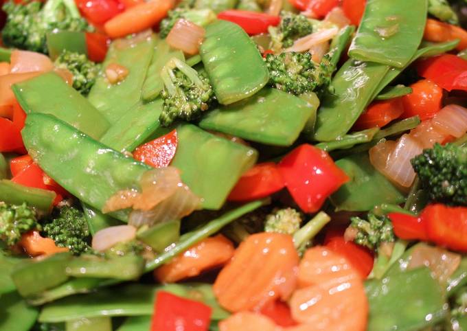 A picture of Ginger Vegetable Stir-fry.