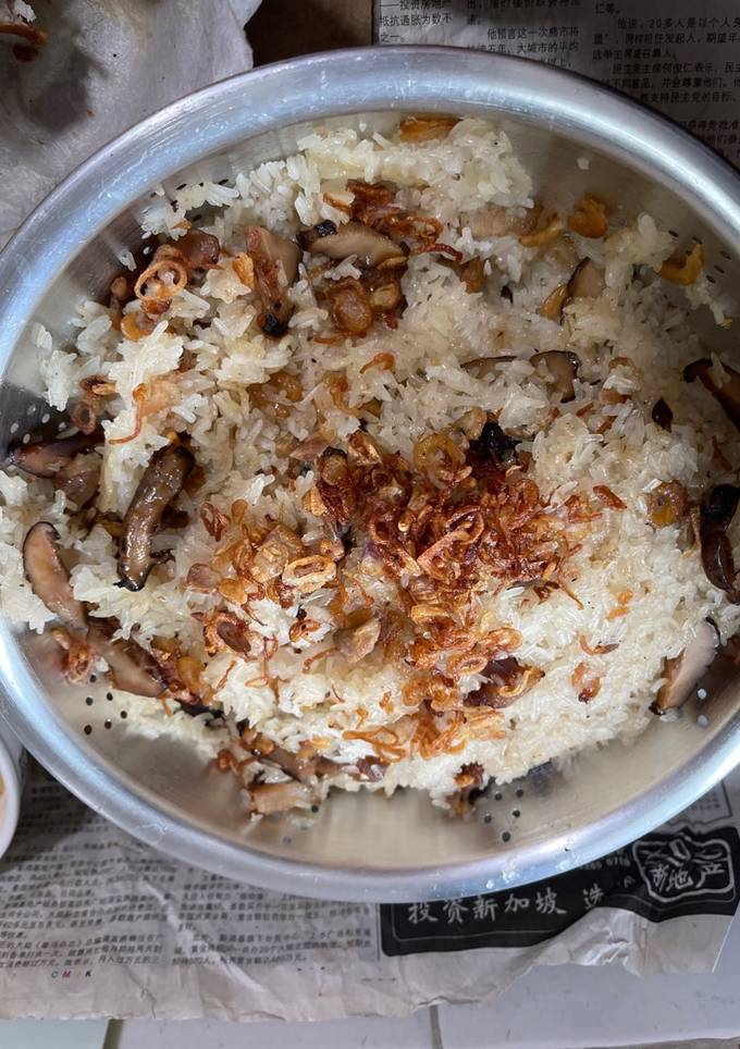 A picture of Glutinous rice (alternate recipe).