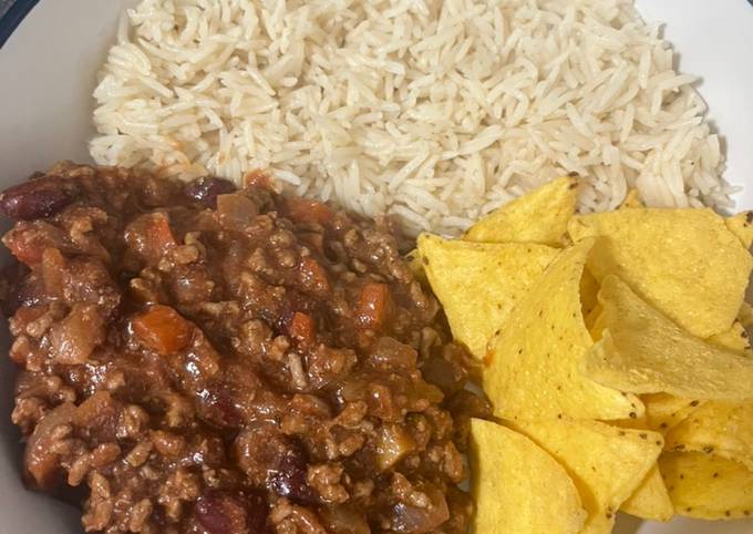 A picture of Chilli con carne.