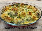 A picture of Broccoli & cauliflower cheese Baked:.