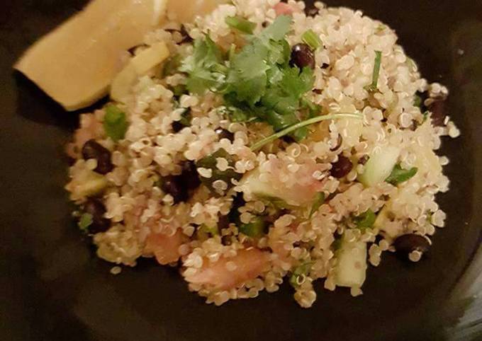 A picture of Vegetable quinoa salad.